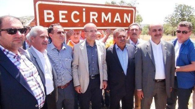 Maliye Bakanı Mehmet Şimşek Batman da 2