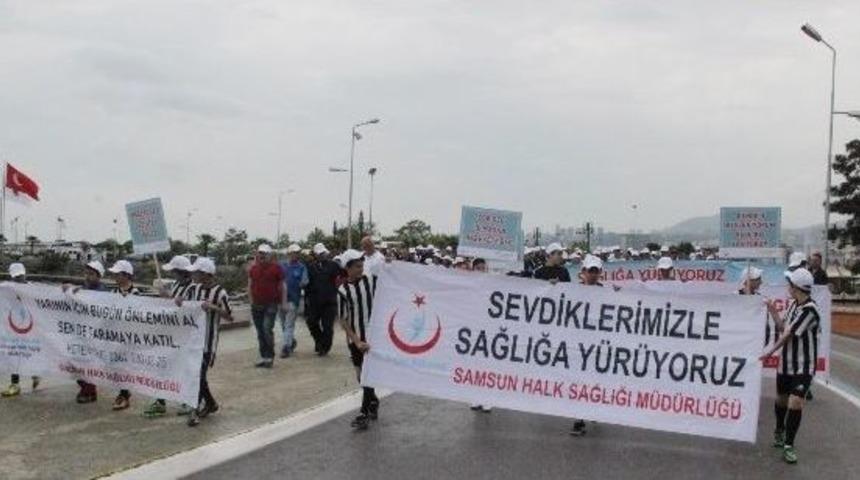 Samsun'da Sağlıklı Yaşam Y&uuml;r&uuml;y&uuml;ş&uuml;