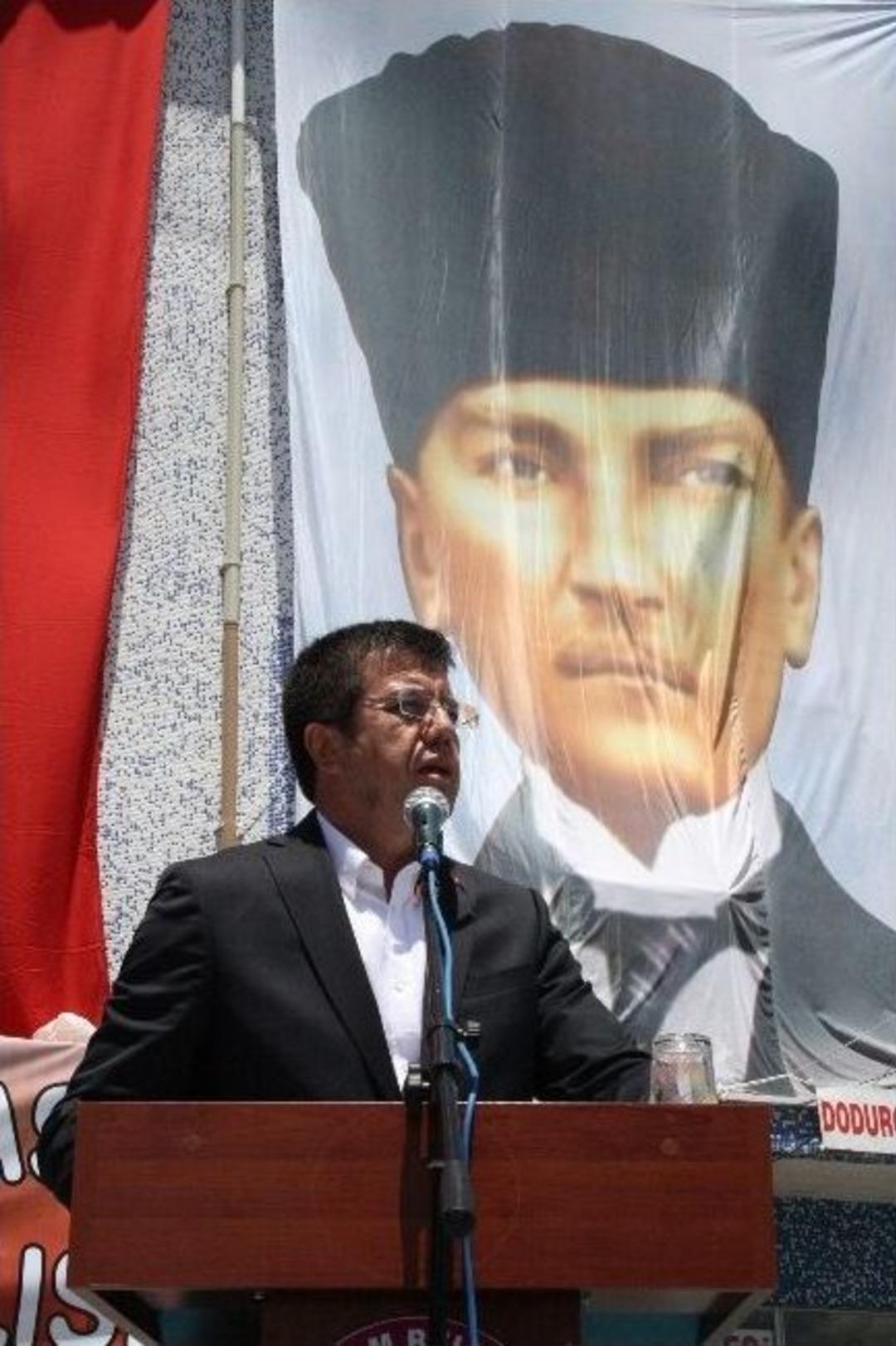 Bakan Zeybekci 33 Şehit Asker Anıtını A&ccedil;tı