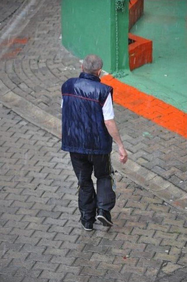 Tekirdağ da Sağanak Yağış 1