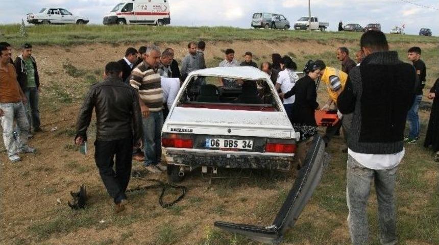 Kulu&rsquo;da Trafik Kazası: 1 Yaralı