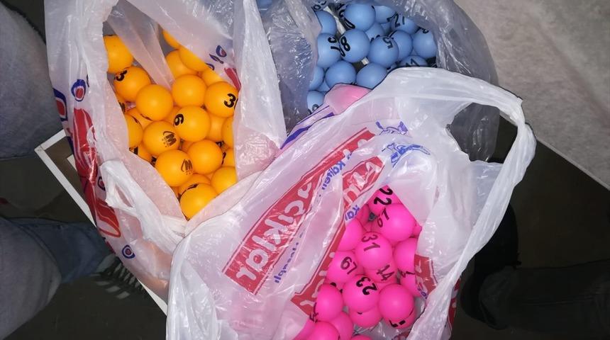 Ankara'da tombala operasyonu