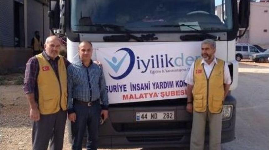 Suriye&rsquo;ye 25 Ton Un Yardımı G&ouml;nderildi