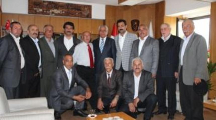 Ankara Nevşehir Dernekler Federasyonundan Avanos Belediye Başkanı İnce'ye Ziyaret