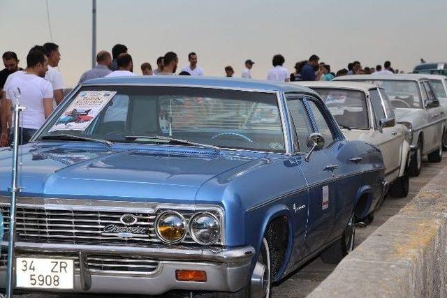 Tarihi K&ouml;pr&uuml;de &ldquo;klasik Otomobil&rdquo; Nostaljisi 2