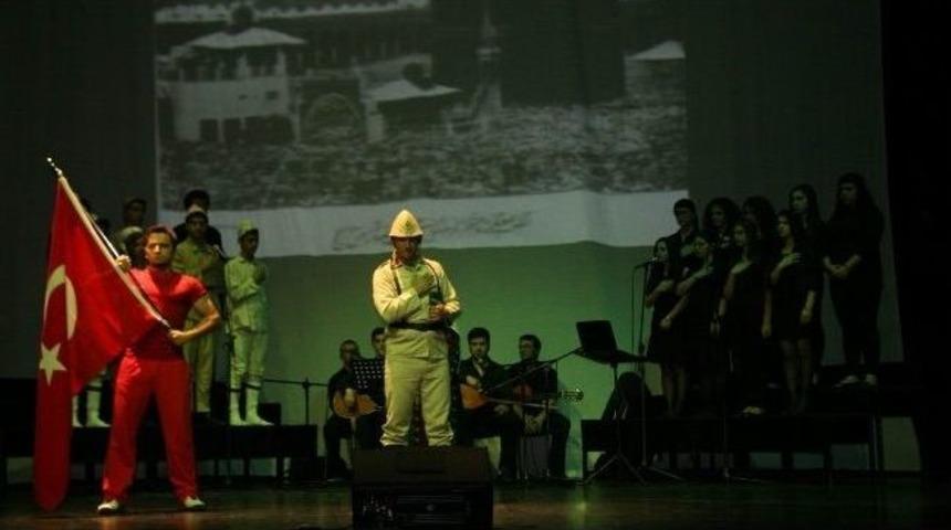 "bir Destandır &Ccedil;anakkale" Adlı M&uuml;zikal Bursa&rsquo;da Sahnelendi