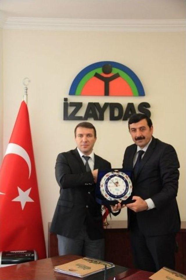 Genel Sekreter Yardımcısı Okumuş, İzaydaş&rsquo;ı Ziyaret Etti 1