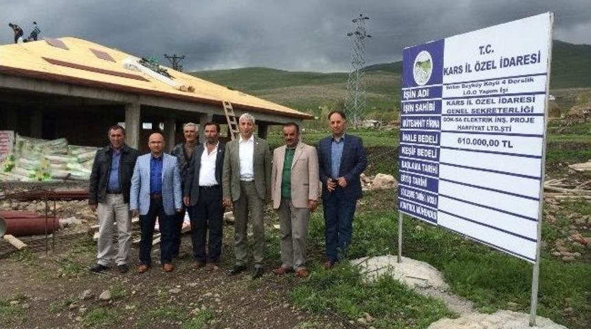 Ak Parti Kars Milletvekili Prof. Dr. Yunus Kılı&ccedil; Selim&rsquo;de Yapılan Okullarda İncelemelerde Bulundu