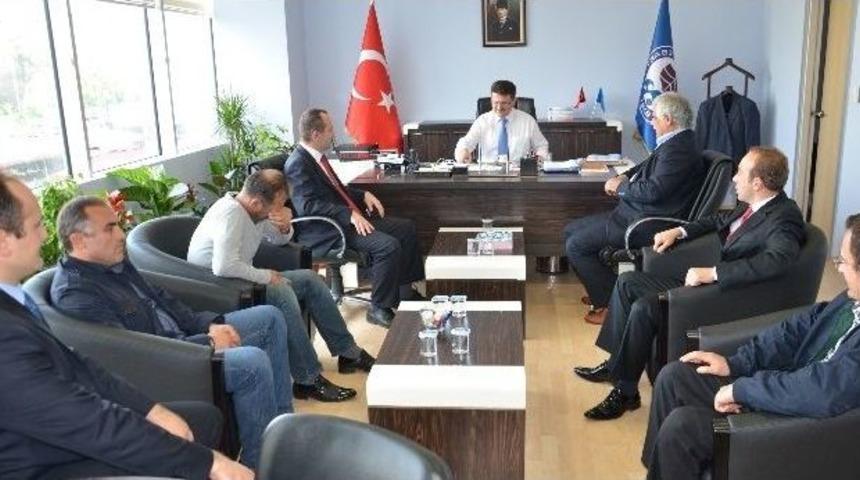 Beşir Derneği&rsquo;nden Genel Sekreter &Ccedil;akır&rsquo;a Hayırlı Olsun Ziyareti