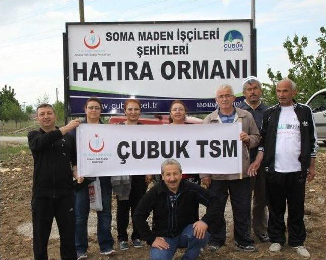 Sağlık Bakanlığı'nın Düzenlediği 'halk Yürüyüşü' Çubuk’ta Yapıldı