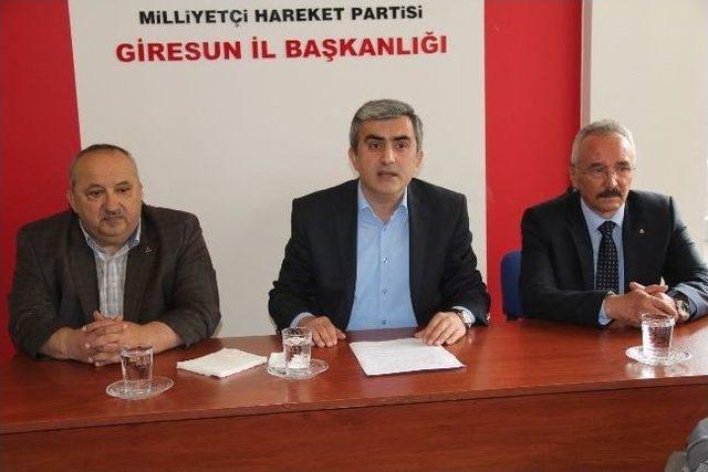 Mhp Giresun İl Yönetimi Değişti