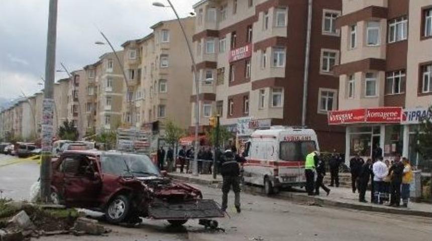 Erzurum&rsquo;da Trafik Kazası: 4 Yaralı