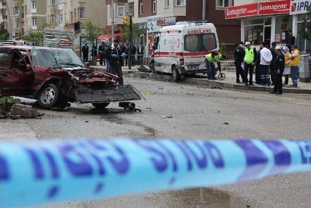 Erzurum’da Trafik Kazası: 4 Yaralı