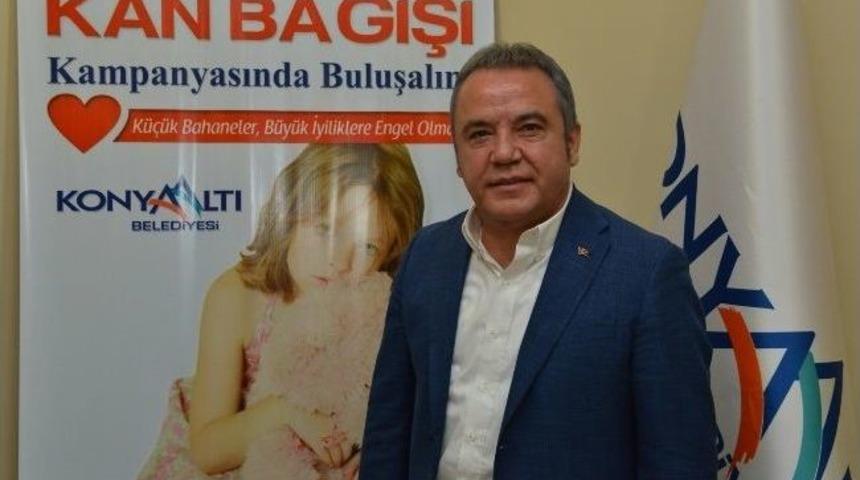 Başkan B&ouml;cek&rsquo;ten &ldquo;kan Bağışı&rdquo; &Ccedil;ağrısı