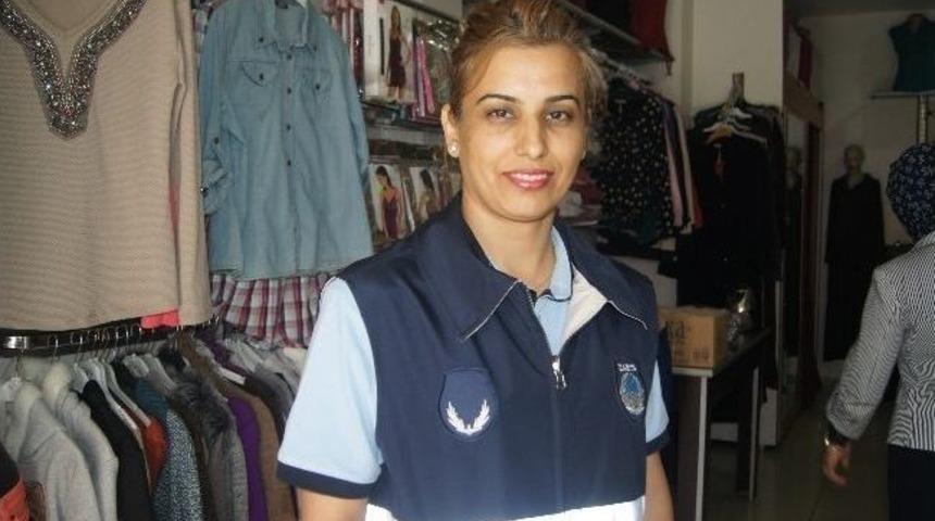 Gen&ccedil; İl&ccedil;esindeki İlk Kadın Zabıta Denetimlere Başladı