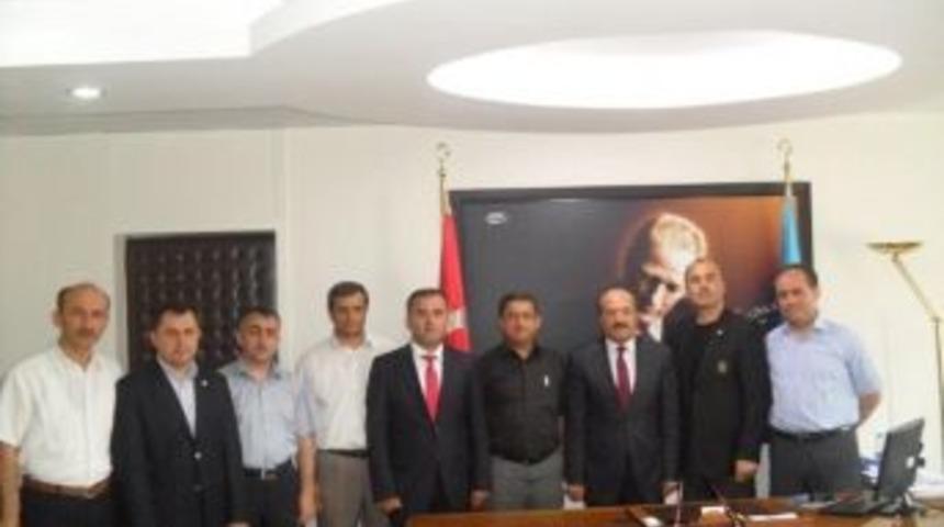 Milli Eğitim M&uuml;d&uuml;r&uuml;ne Sendika Ziyareti