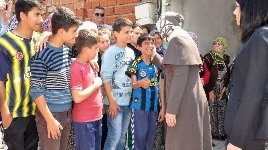 Hayr&uuml;nnisa G&uuml;l Soma'da Taziye Ziyaretlerinde Bulundu