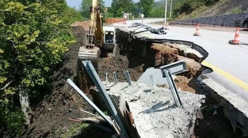 Fen İşleri&rsquo;nden Heyelan B&ouml;lgelerine M&uuml;dahale