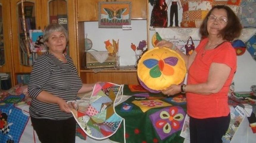 Kızılke&ccedil;ili&rsquo;de Kadınlar Kırkyama Hazırladı