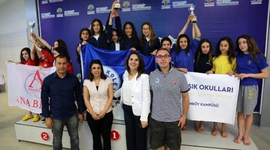 Okullar Arası K&uuml;&ccedil;&uuml;kler T&uuml;rkiye Y&uuml;zme Şampiyonası Sona Erdi