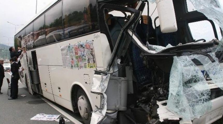 Trabzon&rsquo;daki Trafik Kazası