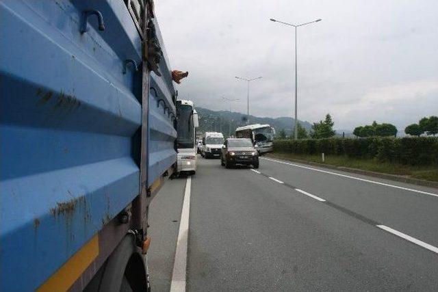 Trabzon’daki Trafik Kazası