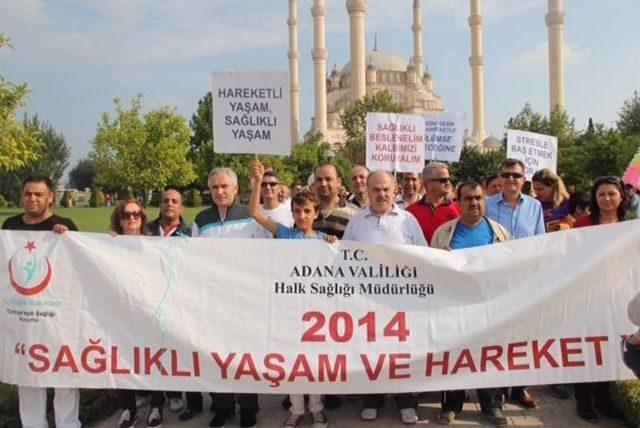 Adana'da 'sağlıklı Yaşam Ve Hareket Yılı' Etkinliği