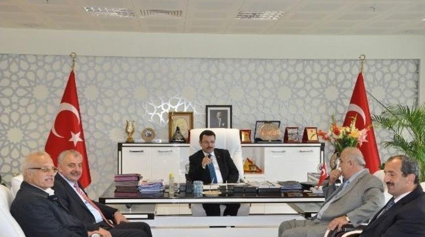 Rekt&ouml;r Baykal&rsquo;dan, Başkan Gen&ccedil;&rsquo;e Ziyaret