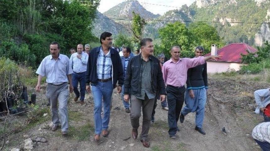 Başkan Tuna, Mahalle Olan Eski Beldeleri Ziyaret Etti