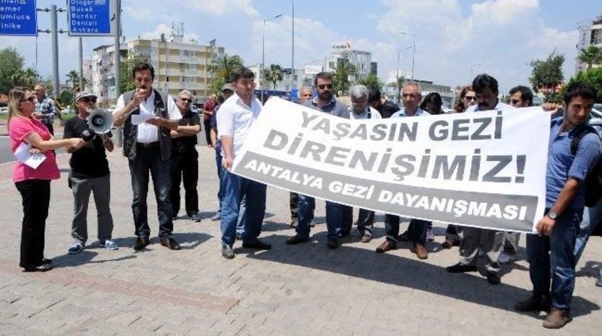 Antalya&rsquo;da Gezi Direnişinin Yıld&ouml;n&uuml;m&uuml;
