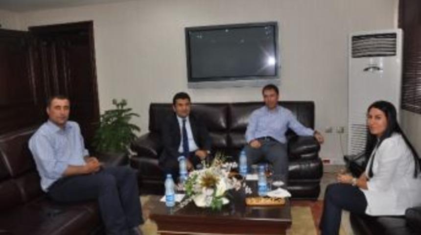 &Ccedil;ağlar Ve Karababa&rsquo;dan Eşbaşkanlara Tebrik Ziyareti