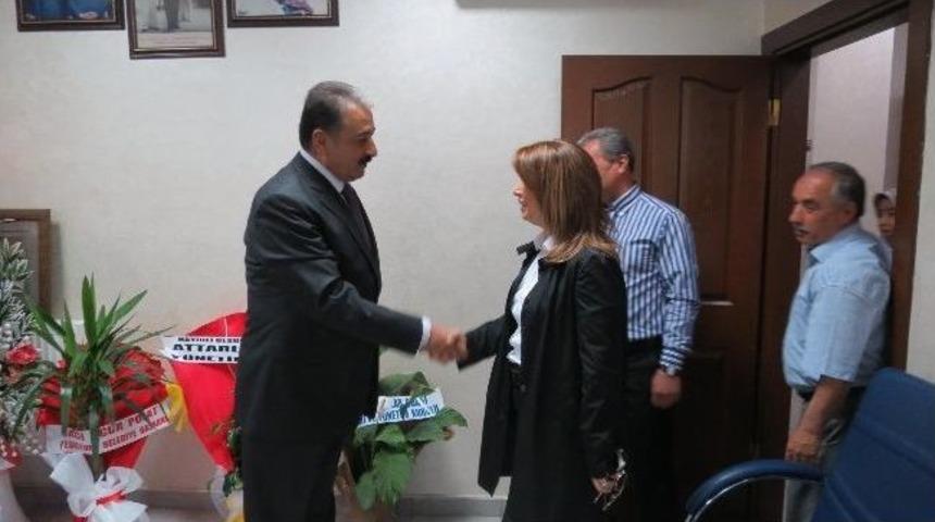 Milletvekili &Ccedil;alık&rsquo;dan Mesob Başkanı Keskin&rsquo;e Ziyaret