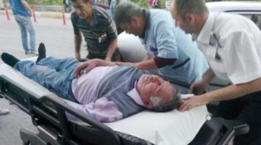 Arının Soktuğu Adam Hastanelik Oldu