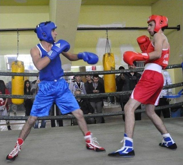 Adana’da Boks Teşvik Müsabakaları