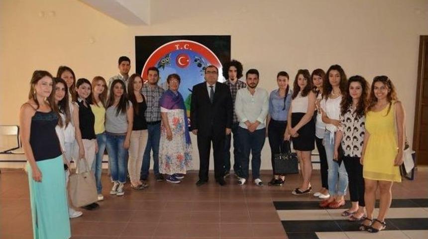 Nto Proje Ekibi, Kaymakam Mehmet Okur&rsquo;u Ziyaret Etti