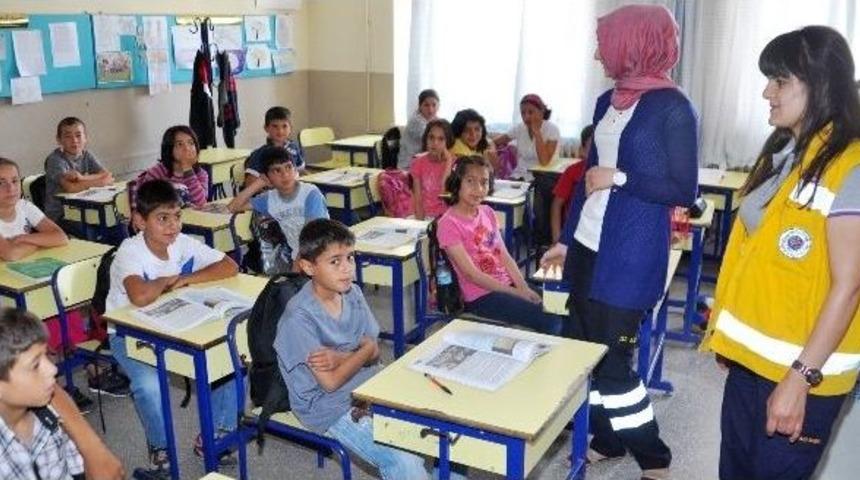 &Ouml;ğrencilere 112 Bilinci Aşılandı
