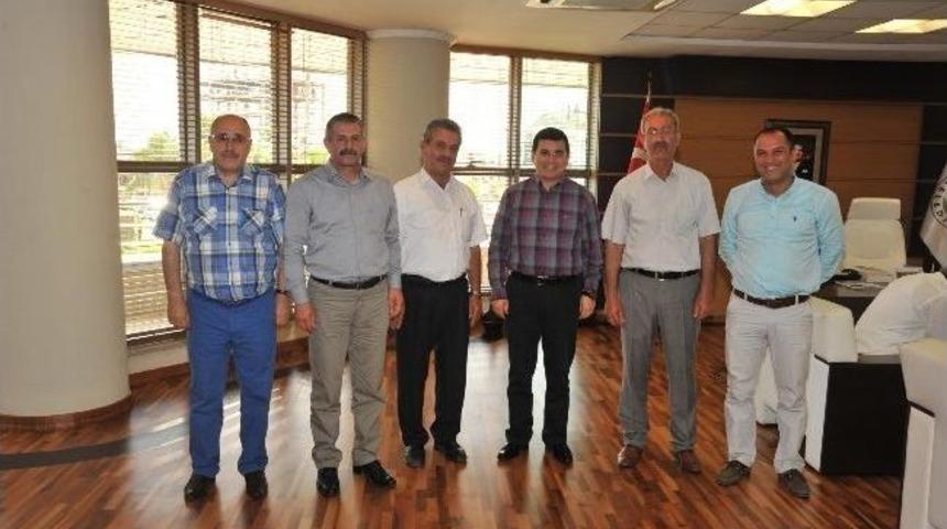 Hemşehri Derneklerinden Başkan T&uuml;t&uuml;nc&uuml;ye Ziyaret