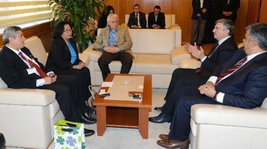 Endonezya B&uuml;y&uuml;kel&ccedil;isi Agustini&rsquo;den Aky&uuml;rek&rsquo;e Ziyaret