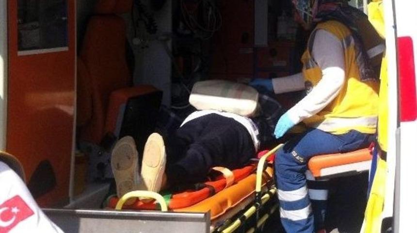 Milli Egemenlik Caddesinde Kaza: 1 Yaralı