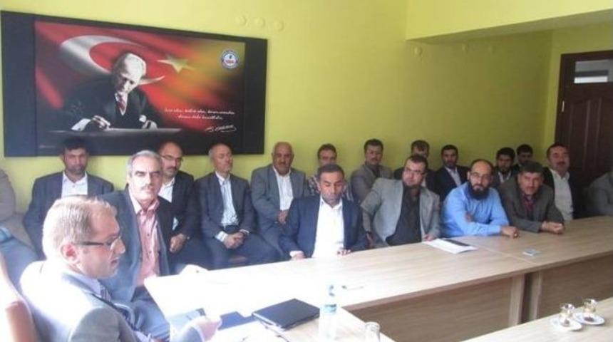 Kaymakam Hasan G&uuml;ndoğdu, Din G&ouml;revlileri İle Bir Araya Geldi