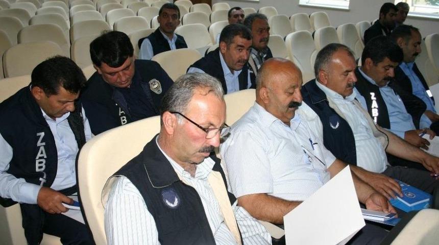 Siirt'te Zabıtalara Eğitim