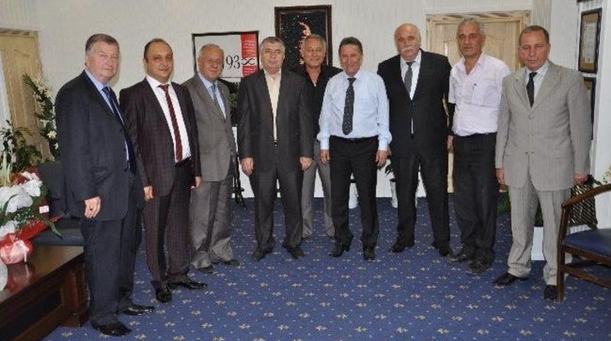 Besob&rsquo;tan Başkan Kamil Saka&rsquo;ya Ziyaret