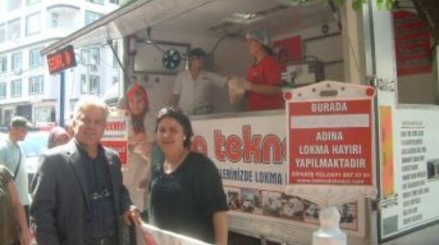 Burhaniye’de Soma Şehitleri İçin Lokma Hayrı