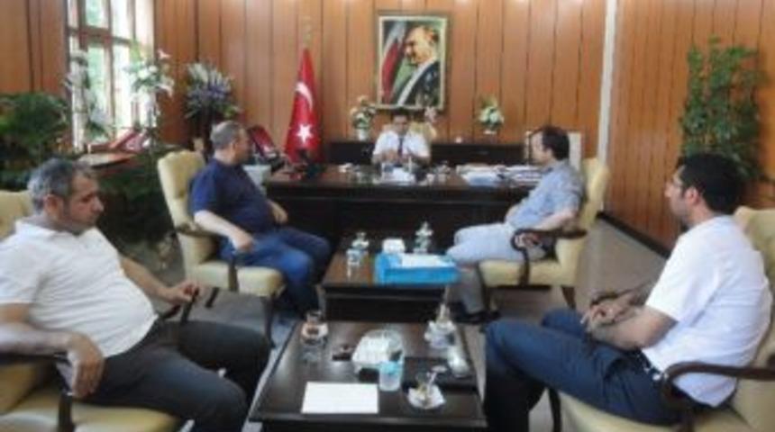 M&uuml;siad&rsquo;dan Milli Eğitim M&uuml;d&uuml;r&uuml; &Ccedil;elik'e Ziyaret