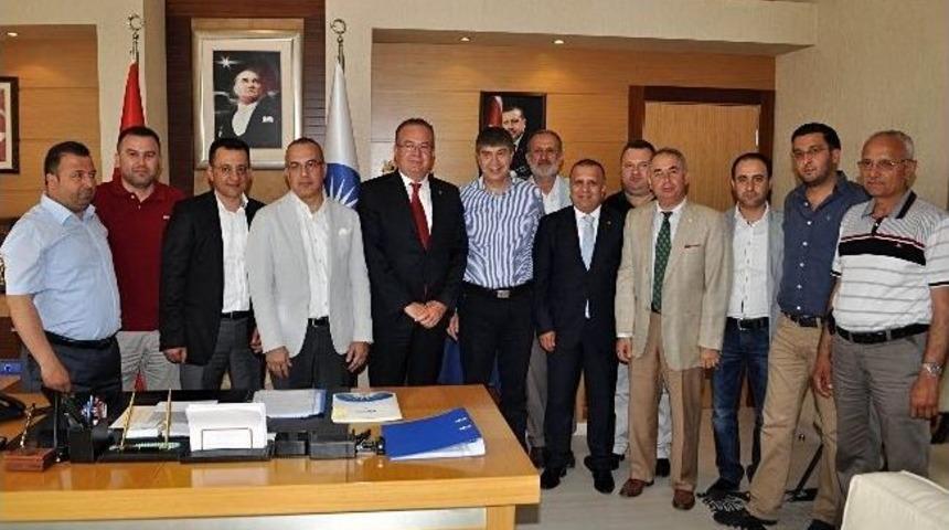 Matso Y&ouml;netiminden Başkan T&uuml;rel&rsquo;e Ziyaret