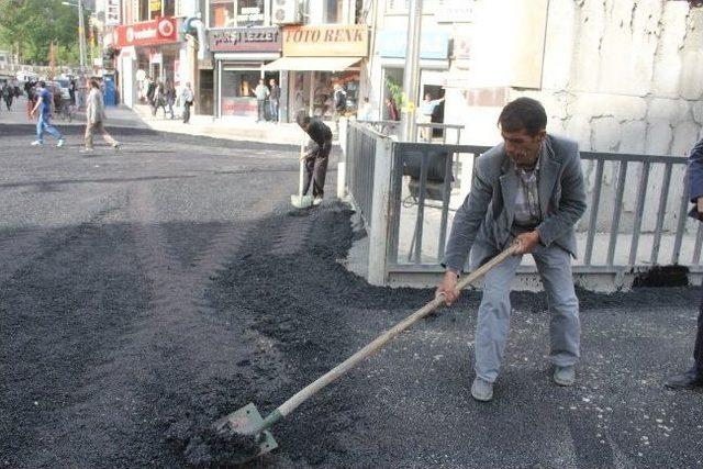 Hakkari’de Yol Onarım Çalışmaları