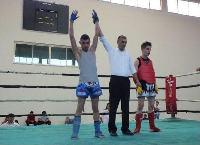 Manavgat'ta Muay Thai Şampiyonası Düzenlendi