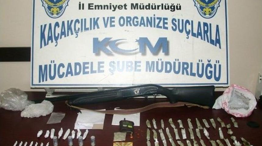 Denizli&rsquo;de Uyuşturucu Operasyonu