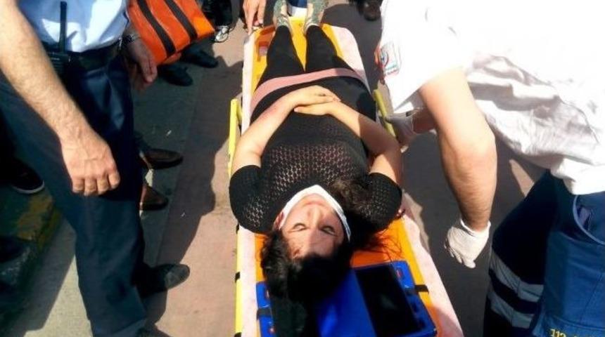 Elektrikli Bisikletin &Ccedil;arptığı &Ouml;ğrenci Yaralandı