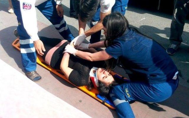 Elektrikli Bisikletin Çarptığı Öğrenci Yaralandı 1